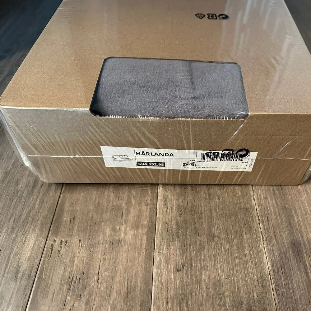 New in box! IKEA HÄRLANDA Cover For Sofa Section Ljungen Medium Gray 604.552.95